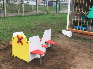 Игровой модуль для детской площадки