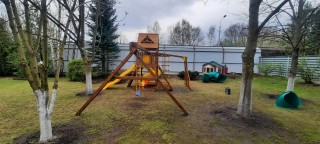 Детский игровой комплекс Fort-4 из дерева